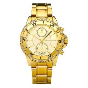 Michael Kora gold watch ML5619